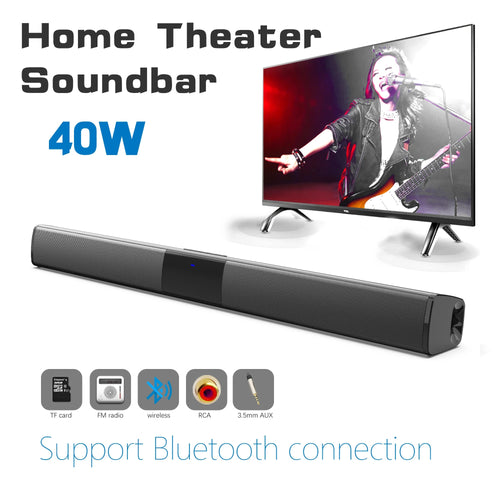 3D Home Theater Soundbar — Bluetooth Speaker & Subwoofer System